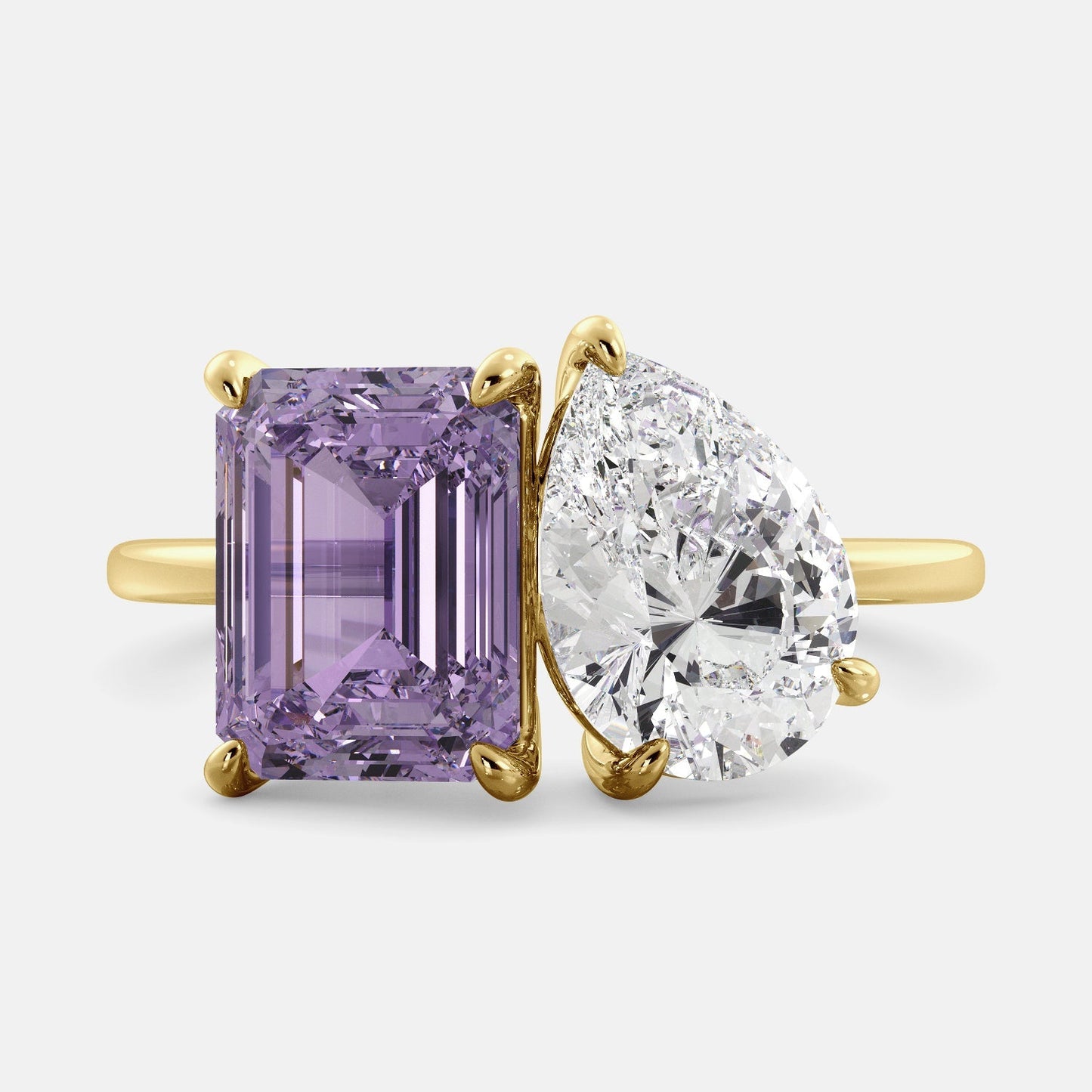 Enchanting Dual Birthstone Ring