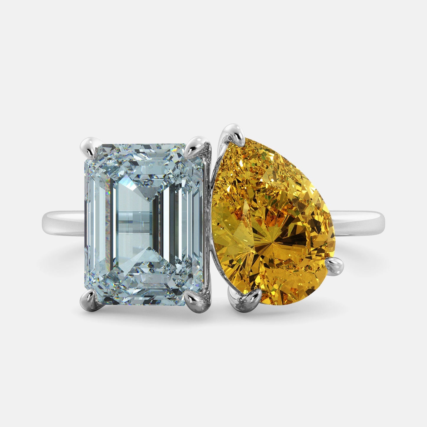 Enchanting Dual Birthstone Ring