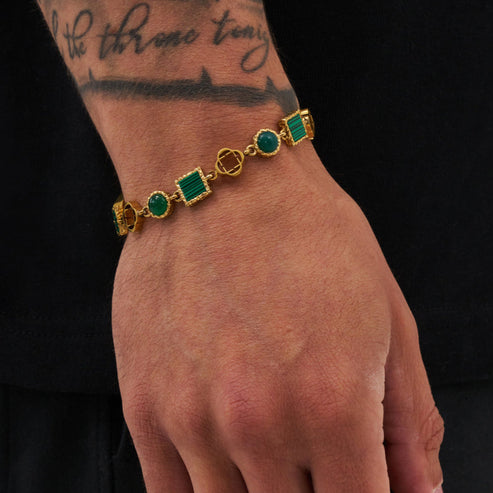 Green Quartz Gemstone Set