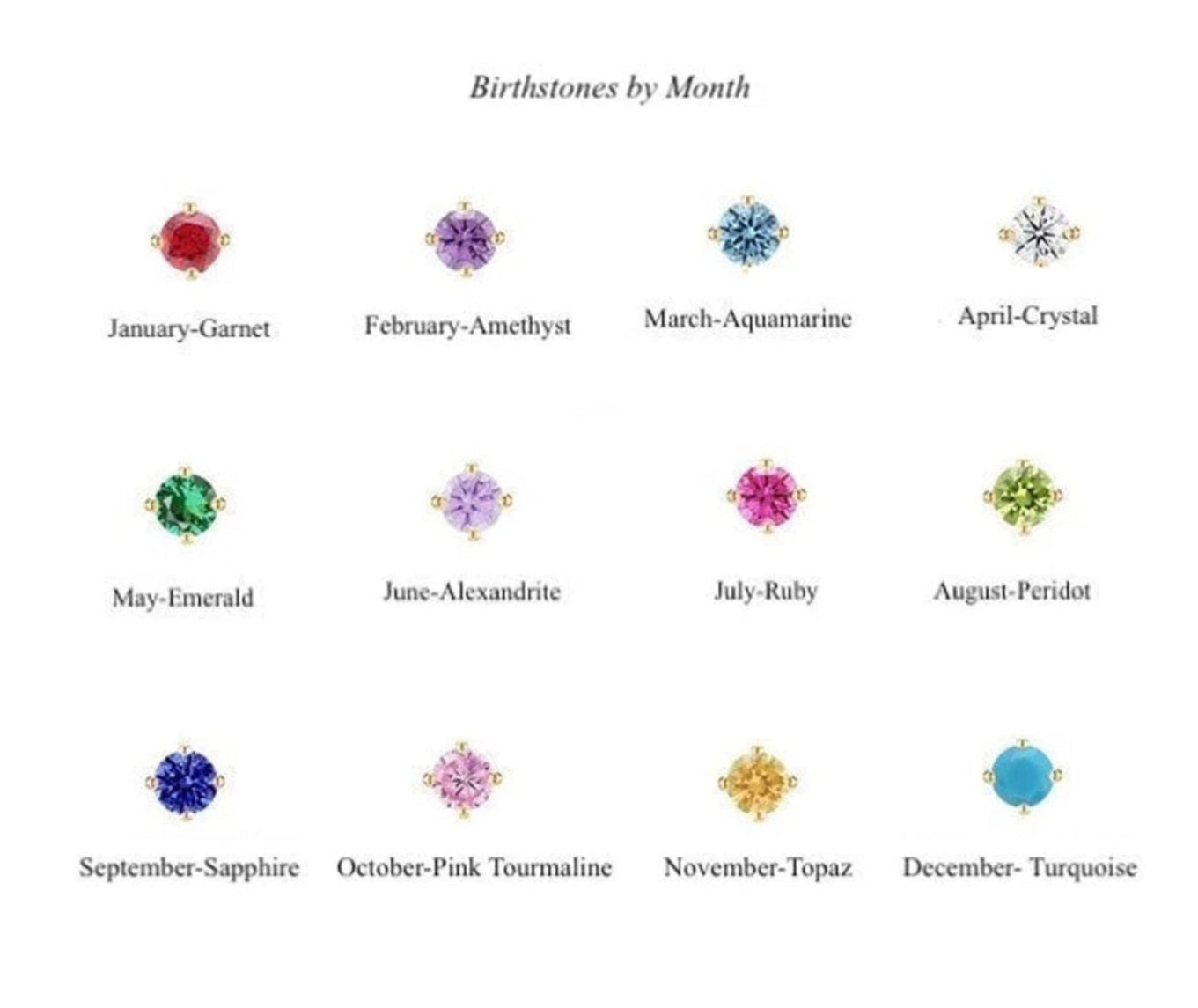 Mini Cross Birthstone Bracelet