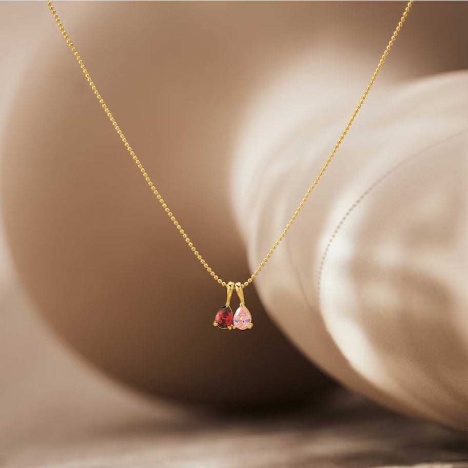 Custom Birthstone Necklace