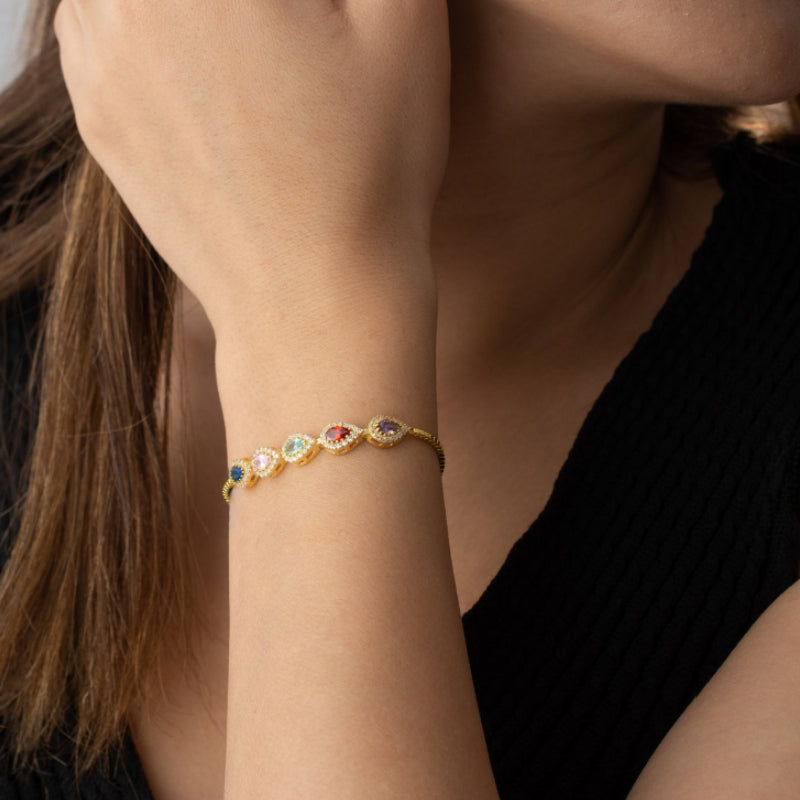 Customed Family Birthstone Bracelet