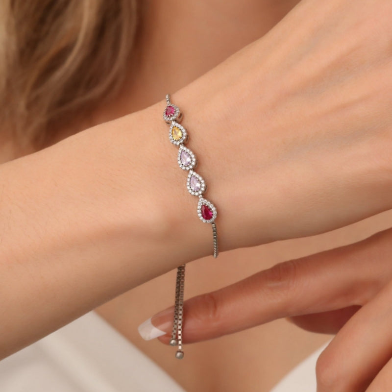 Customed Family Birthstone Bracelet