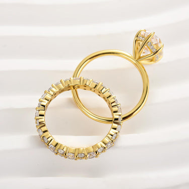 2 Pcs Special Marquise Cut Ring Set