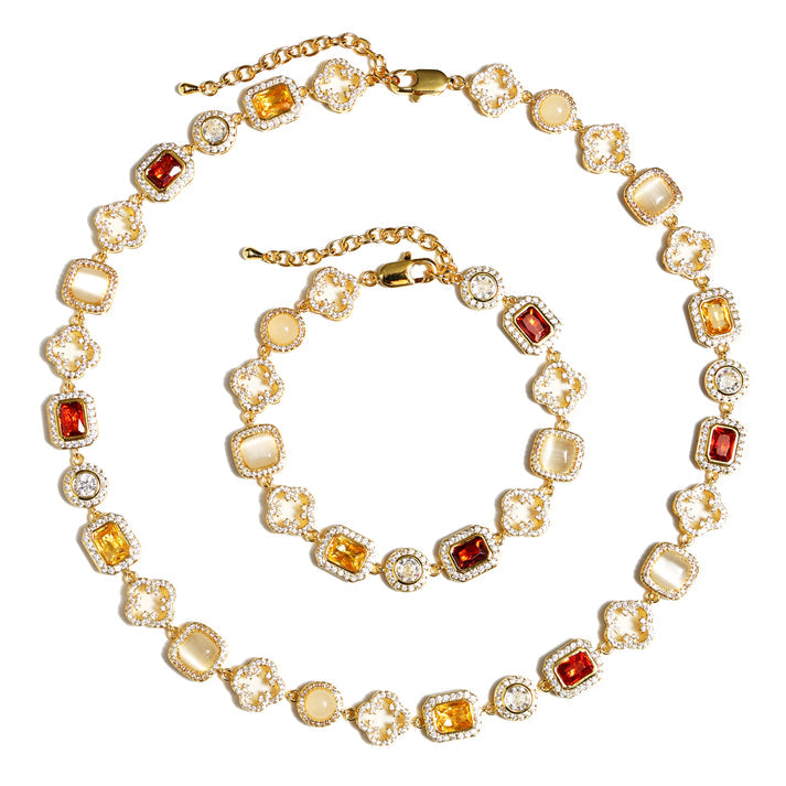 Bracelet unisexe en pierres précieuses du solstice 