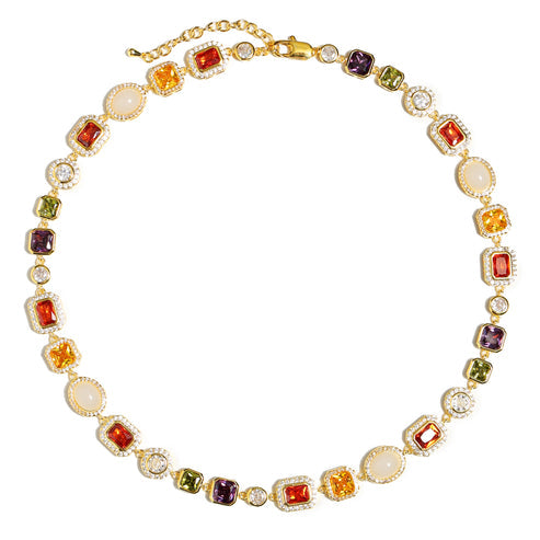 Rainbow Motif Gemstone Set