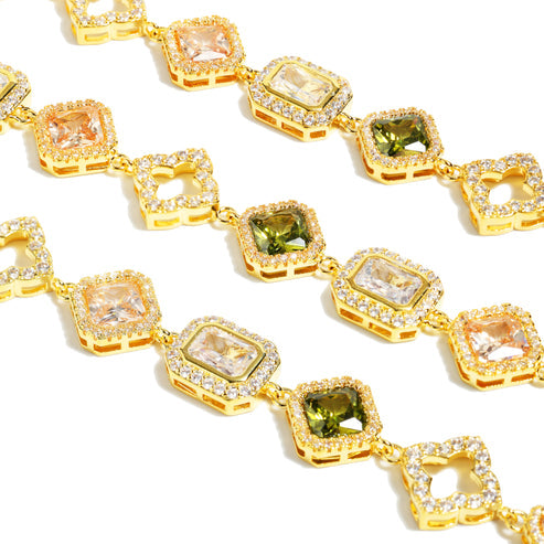Collier unisexe en pierres précieuses Midas 