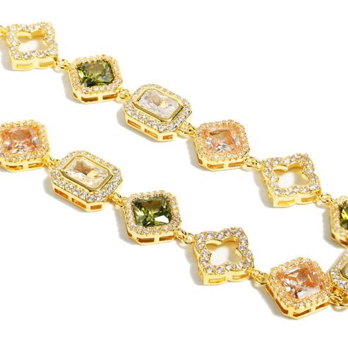 Collier unisexe en pierres précieuses Midas 