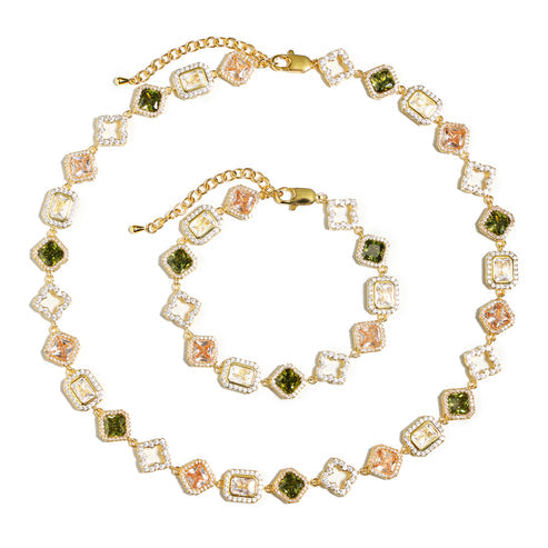Midas Harmony Gemstone Necklace