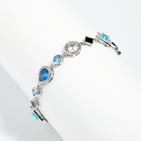 Star Celestial Motif Blue Gemstone Set