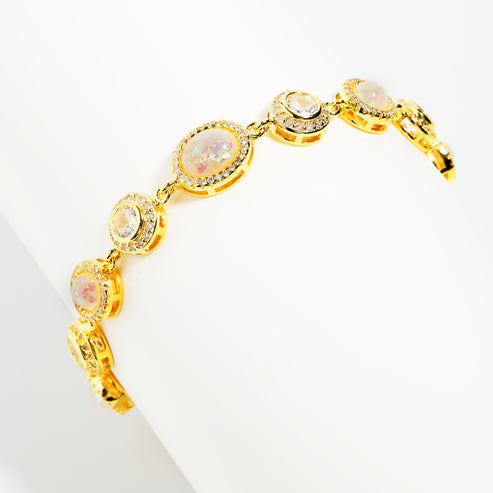 Collier de pierres précieuses glacées ❄️ 