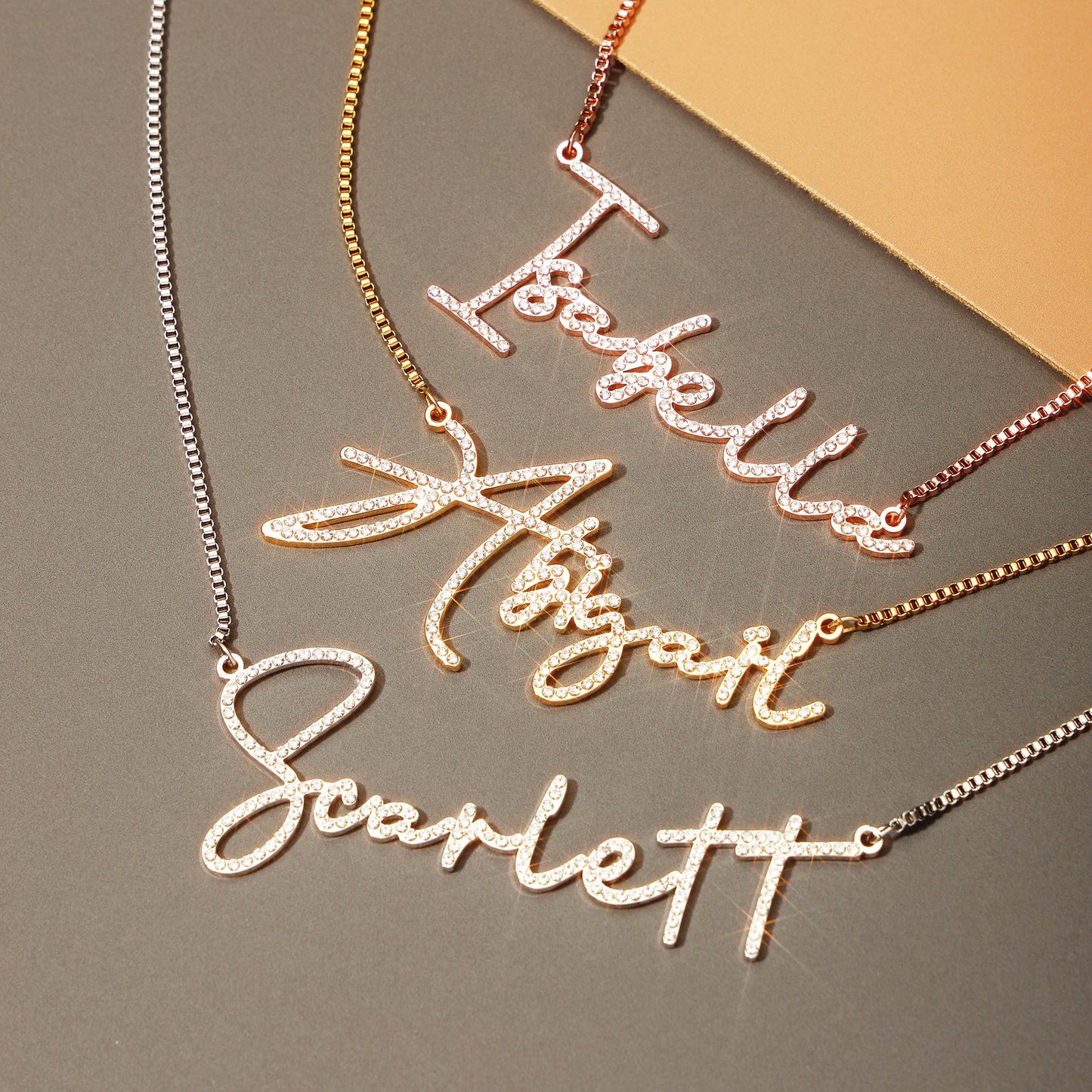 Custom Artistic Font Name Necklace
