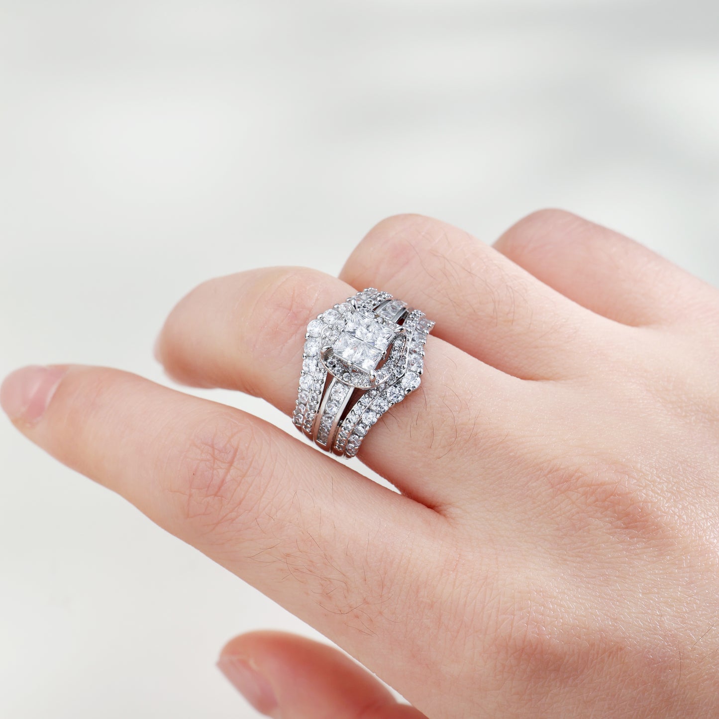 Square Five-in-One Ring 💓