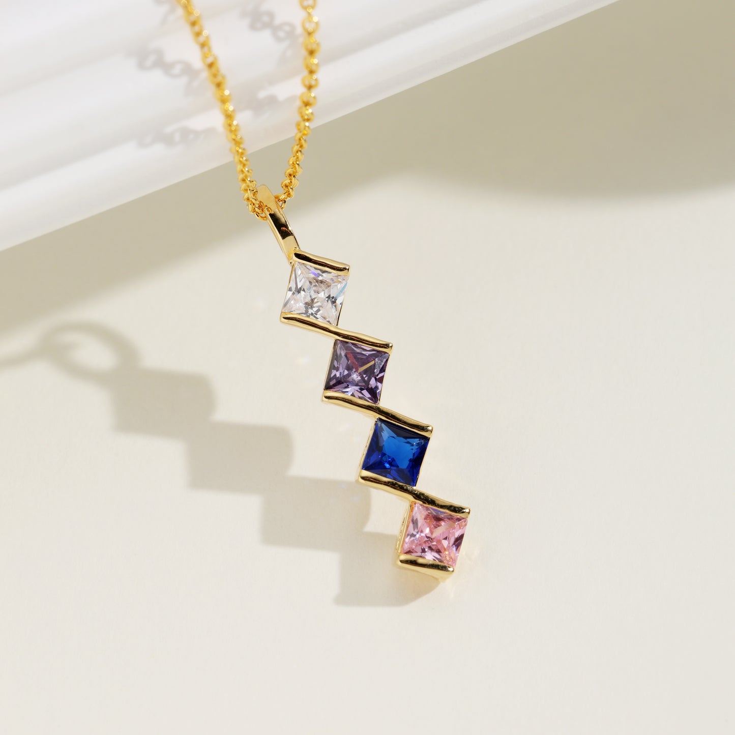 Multi Birthstone Necklace