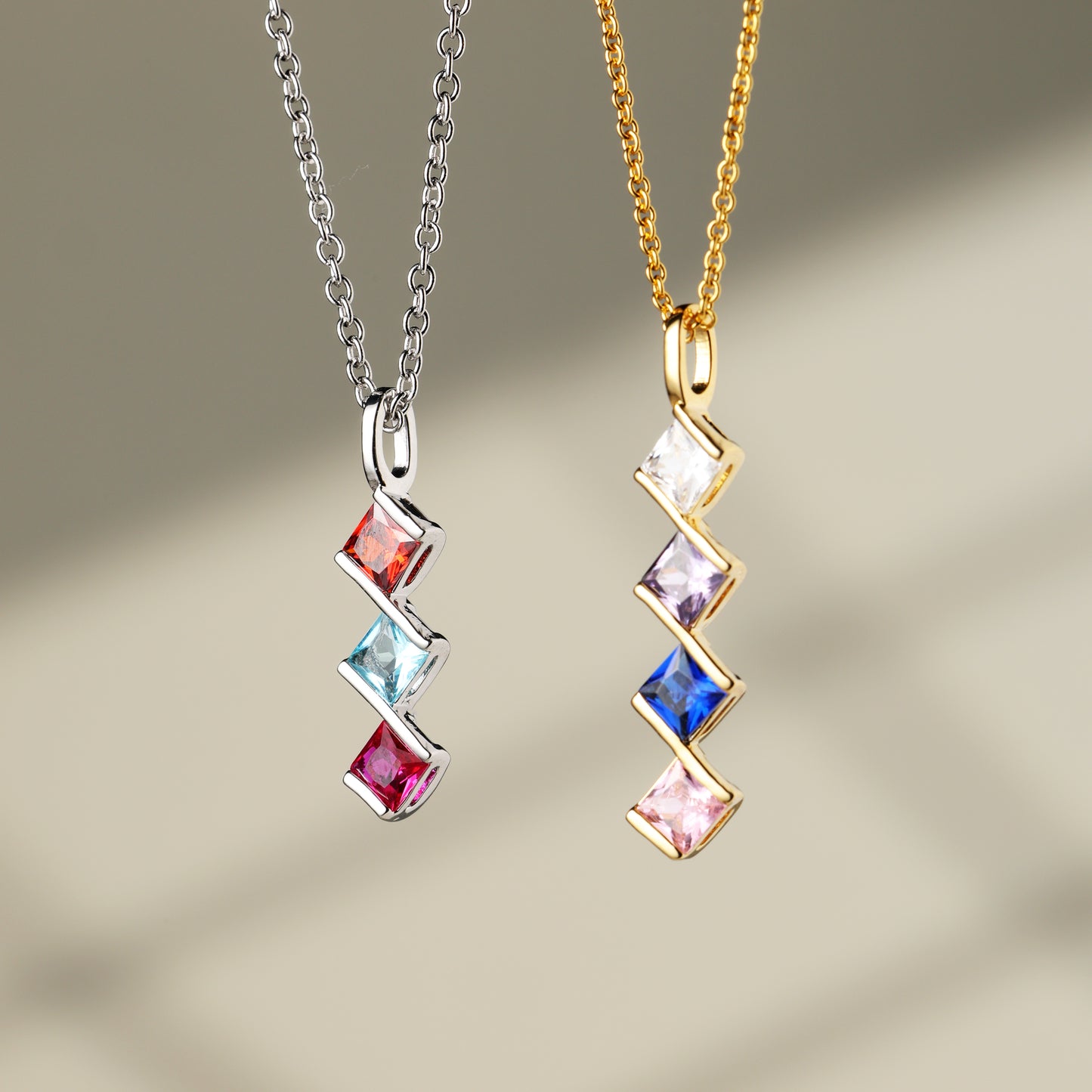Multi Birthstone Necklace