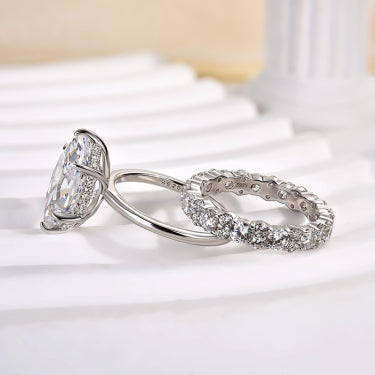 2 Pcs Special Marquise Cut Ring Set