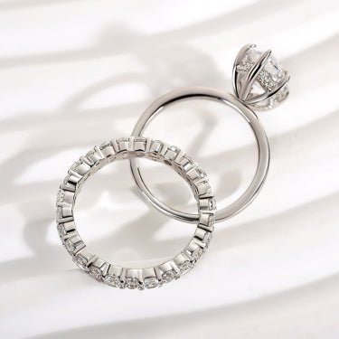 2 Pcs Special Marquise Cut Ring Set