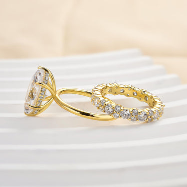 2 Pcs Special Marquise Cut Ring Set