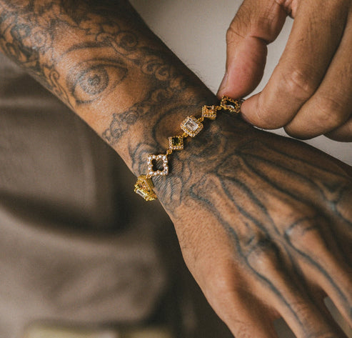 Collier unisexe en pierres précieuses Midas 