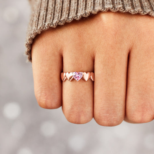 Bague en forme de cœur Soul Sisters