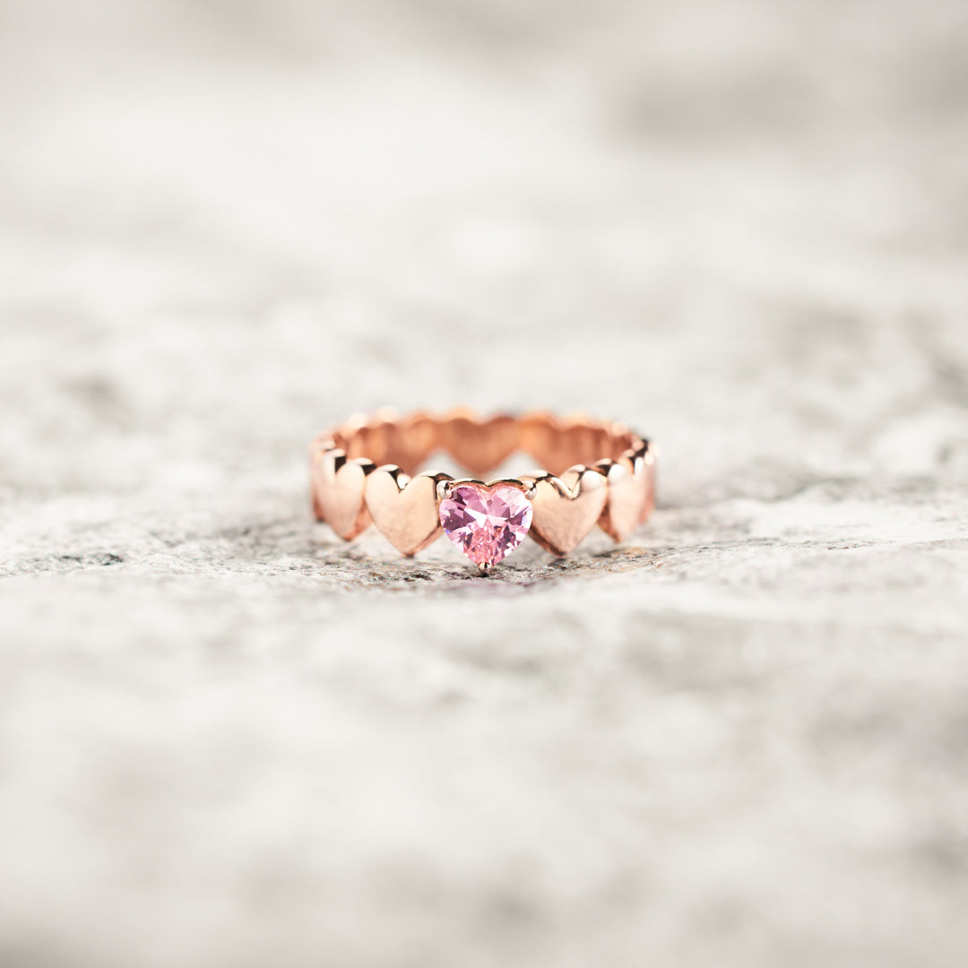 Bague en forme de cœur Soul Sisters