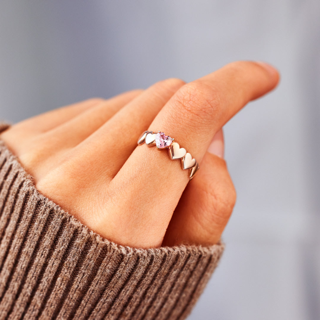 Bague en forme de cœur Soul Sisters