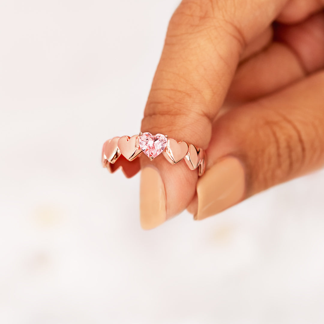 Bague en forme de cœur Soul Sisters