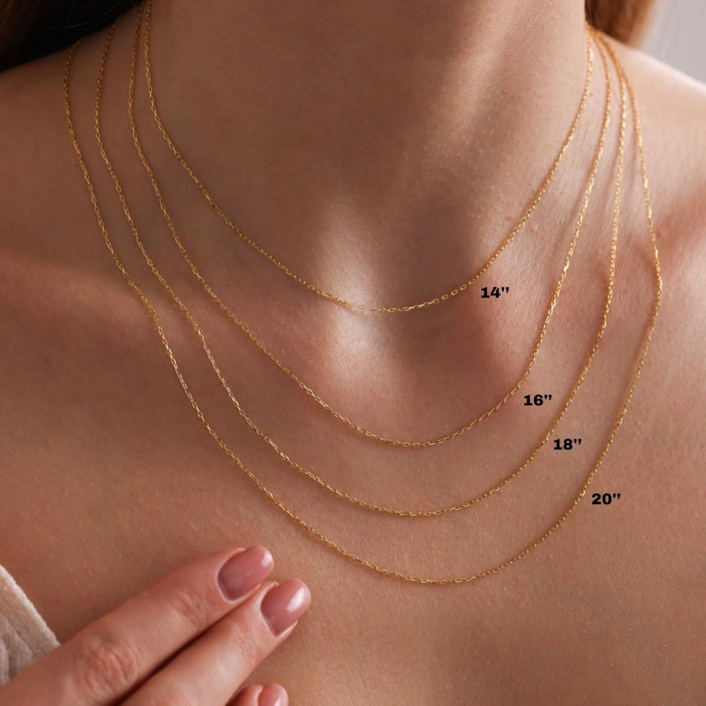 Baguette Birthstone Necklace