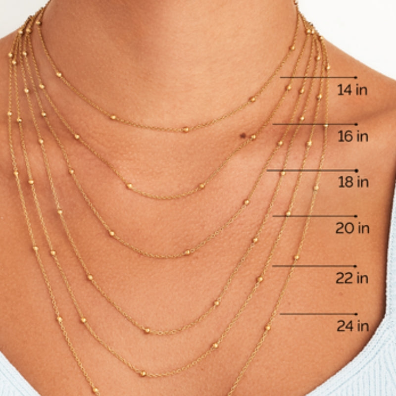 Interlinked Crystal Necklace