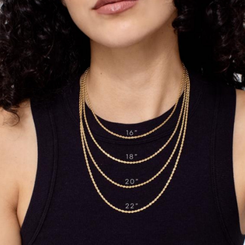 Collier en or 18 carats avec pierres précieuses en oxyde de zirconium AAA 
